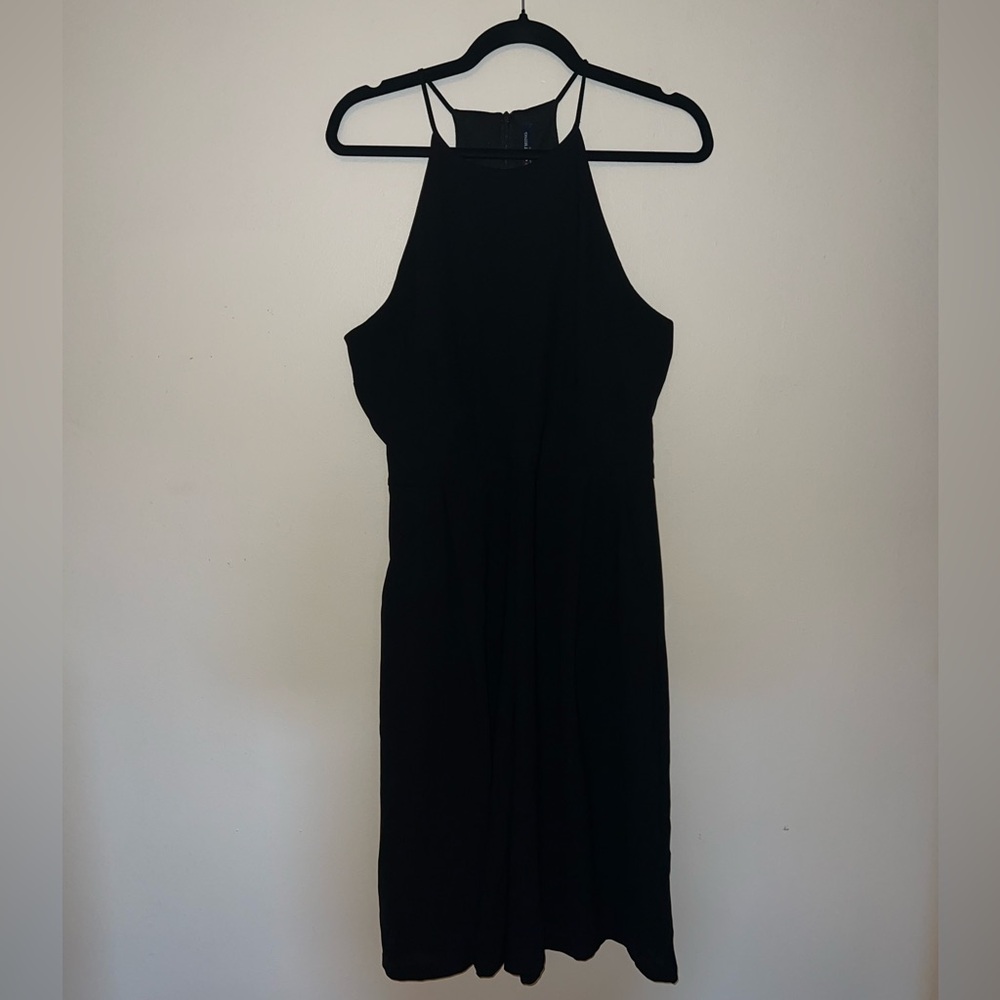 One Clothing Black Sleeveless Mini Romper